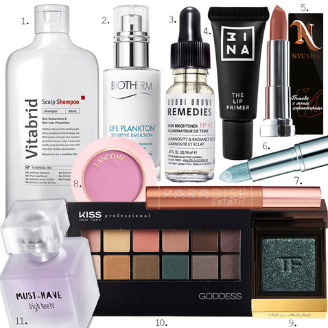 Бьюти находки и сюрпризы недели: помада Nyusha x Maybelline New York, румяна хайлайтер Lancome и аромат «Л’Этуаль»