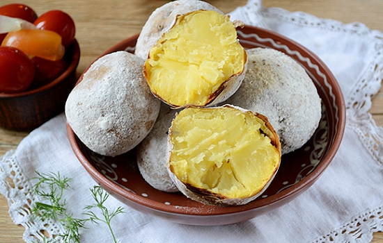 Картошка в духовке как на костре: пошаговый фото рецепт. Когда хочется картошечки из костра, но погода не располагает к пикнику   выход есть!