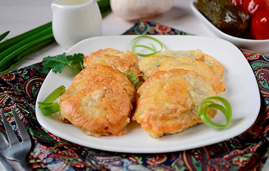 Отбивные из грибов: пошаговый фото рецепт. Готовим необычные вкусные котлетки из шампиньонов   разнообразим семейные ужины!