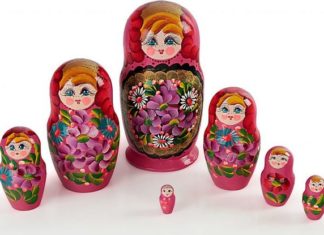 Русская народная игрушка матрешка