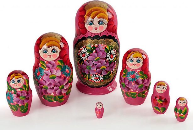Русская народная игрушка матрешка Русская народная игрушка матрешка
