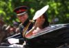 Меган Маркл впервые на Trooping the Colour