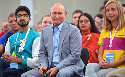 Владимир Путин рассказал о том, какой он дедушка Владимир Путин рассказал о том, какой он дедушка