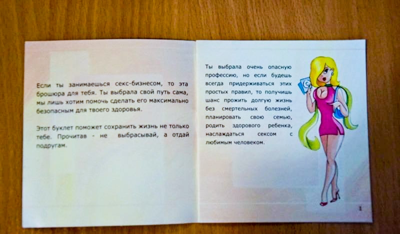 В школе Николаева старшеклассницам раздали методички по занятиям проституцией