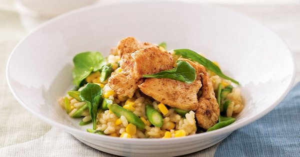 Итальянское ризотто с курицей – пошаговый рецепт
